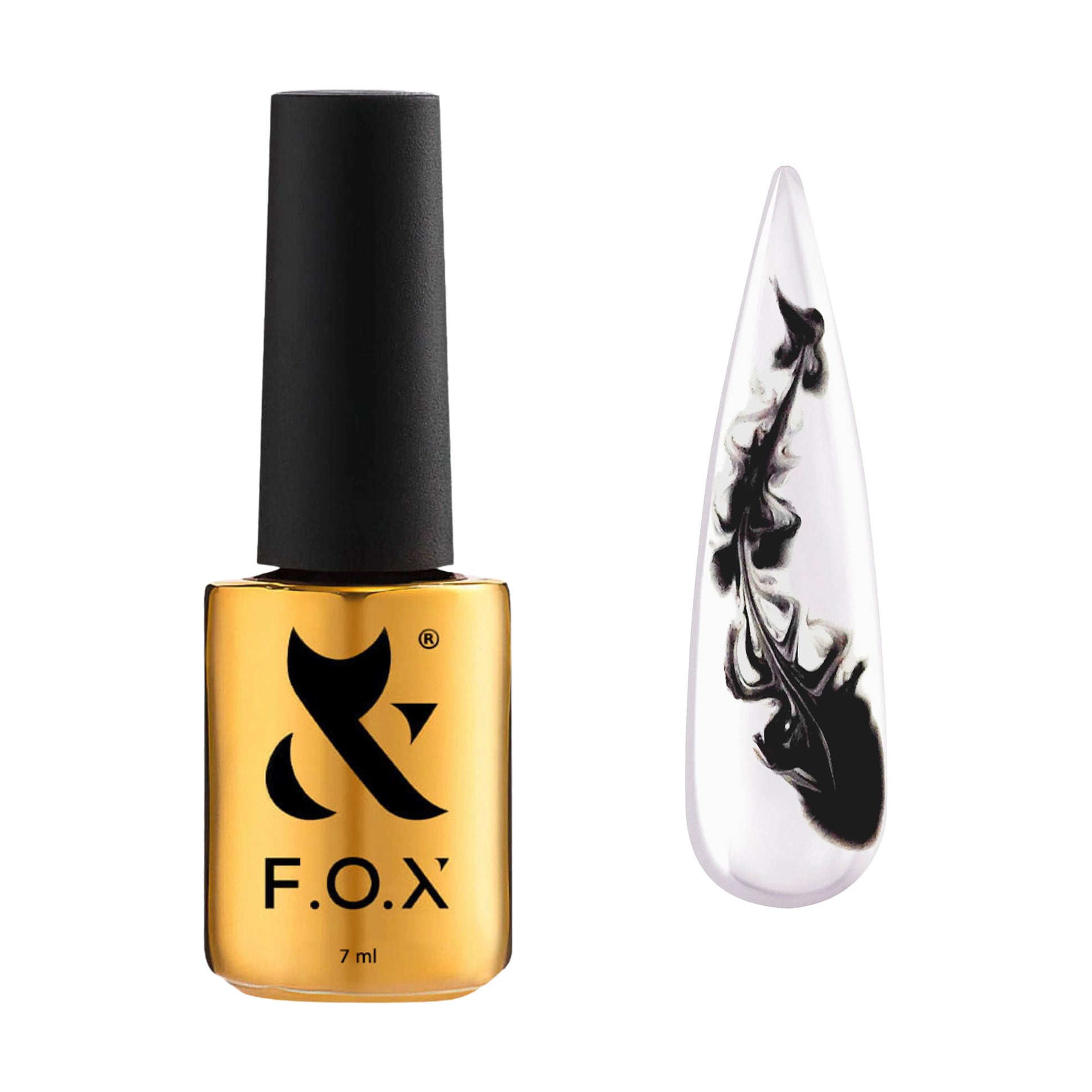 Гель для дизайну нігтів F.O.X Blooming Gel з ефектом розтікання, 7 мл